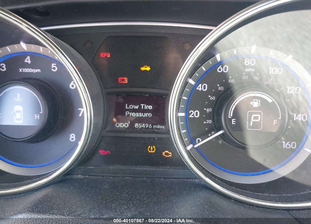 2012 HYUNDAI SONATA GLS VIN: 5NPEB4AC2CH403310