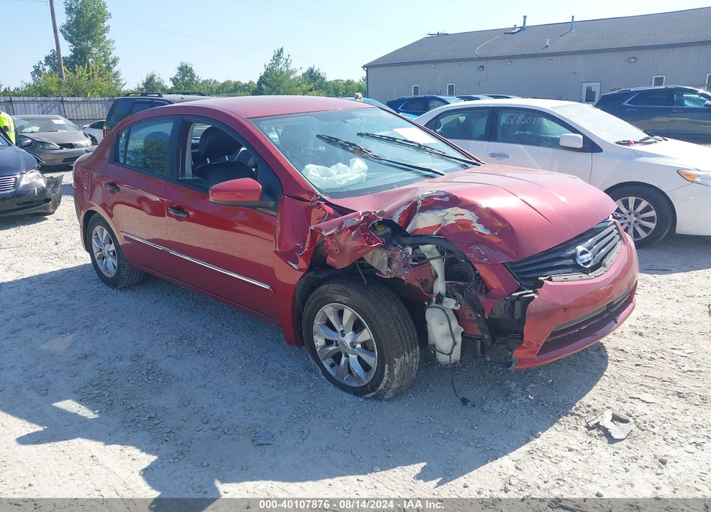 2012 NISSAN SENTRA VIN: 3N1AB6AP7CL707894