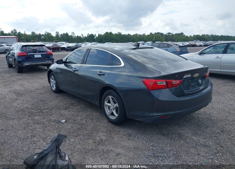 2017 CHEVROLET MALIBU LS VIN: 1G1ZB5STXHF117429