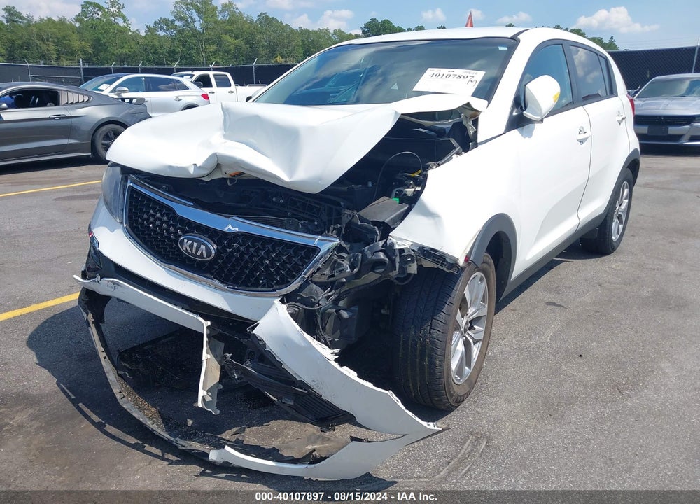 2016 KIA SPORTAGE LX VIN: KNDPB3AC3G7810176