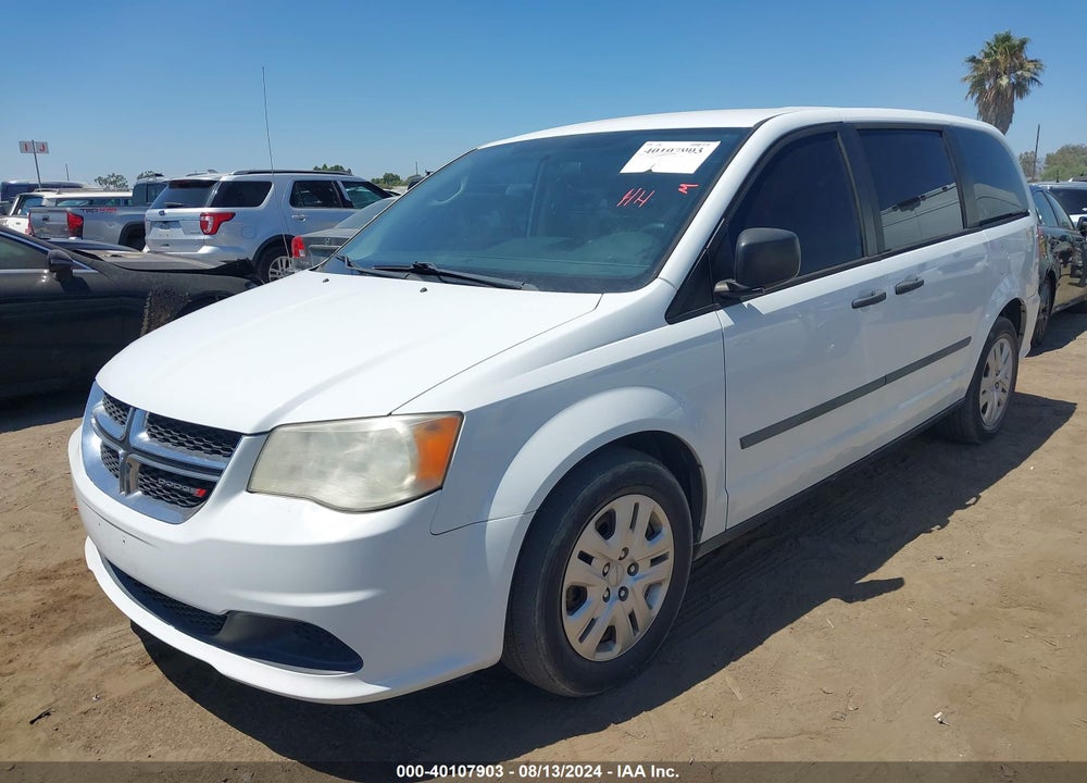 2014 DODGE GRAND CARAVAN AMERICAN VALUE PKG VIN: 2C4RDGBG2ER278541
