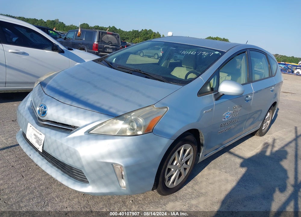 2012 TOYOTA PRIUS V TWO VIN: JTDZN3EUXC3159343