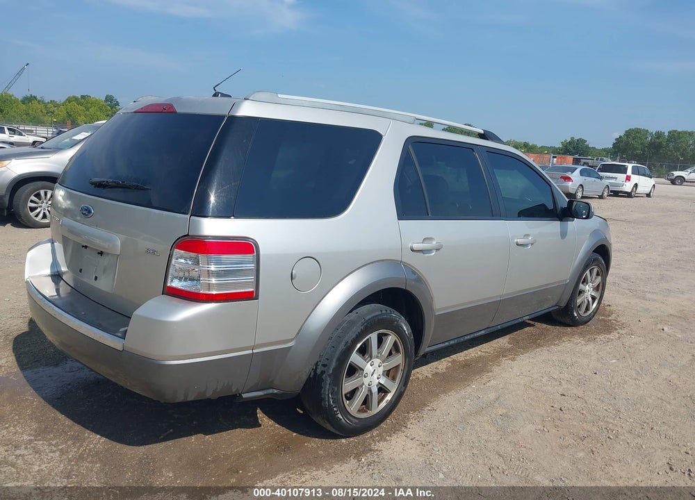 2008 FORD TAURUS X SEL VIN: 1FMDK02W08GA41305