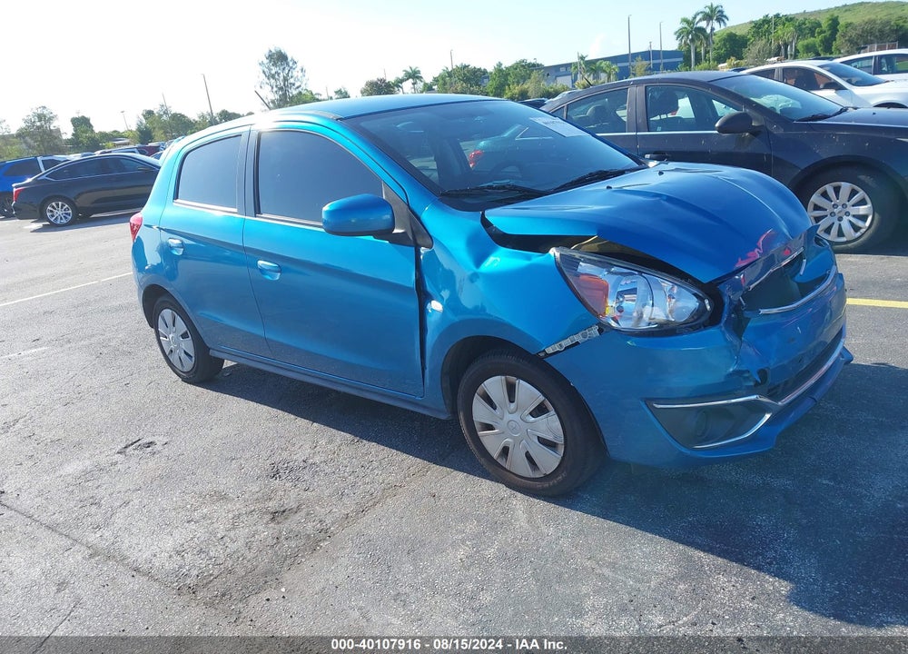 2019 MITSUBISHI MIRAGE RF VIN: ML32A3HJ9KH007525