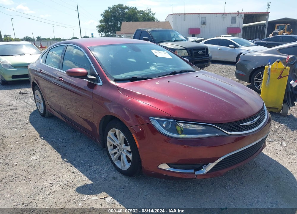 2016 CHRYSLER 200 LIMITED VIN: 1C3CCCAB8GN140949