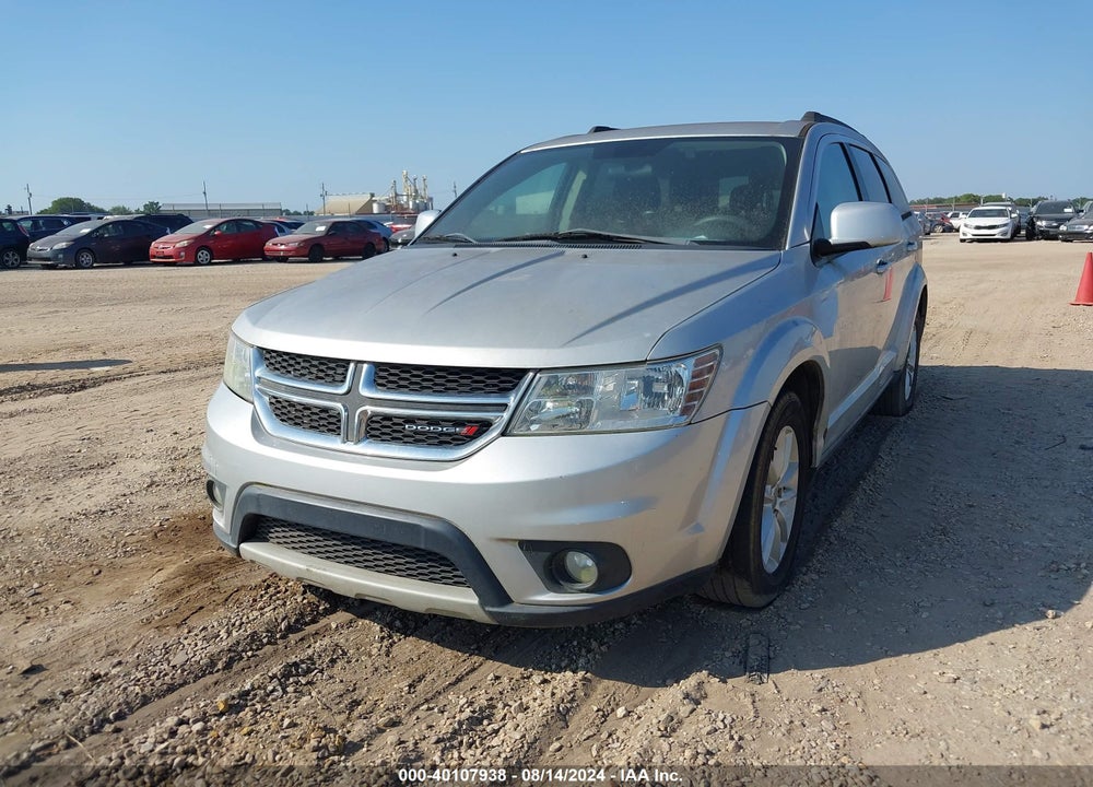 2013 DODGE JOURNEY SXT VIN: 3C4PDCBG1DT593052