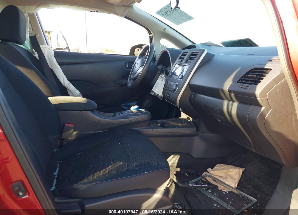 2014 NISSAN LEAF S VIN: 1N4AZ0CPXEC339444