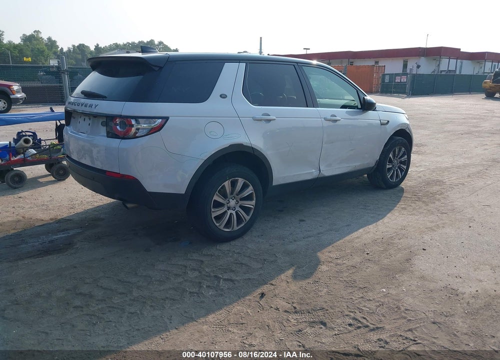 2018 LAND ROVER DISCOVERY SPORT SE VIN: SALCP2RX4JH757399