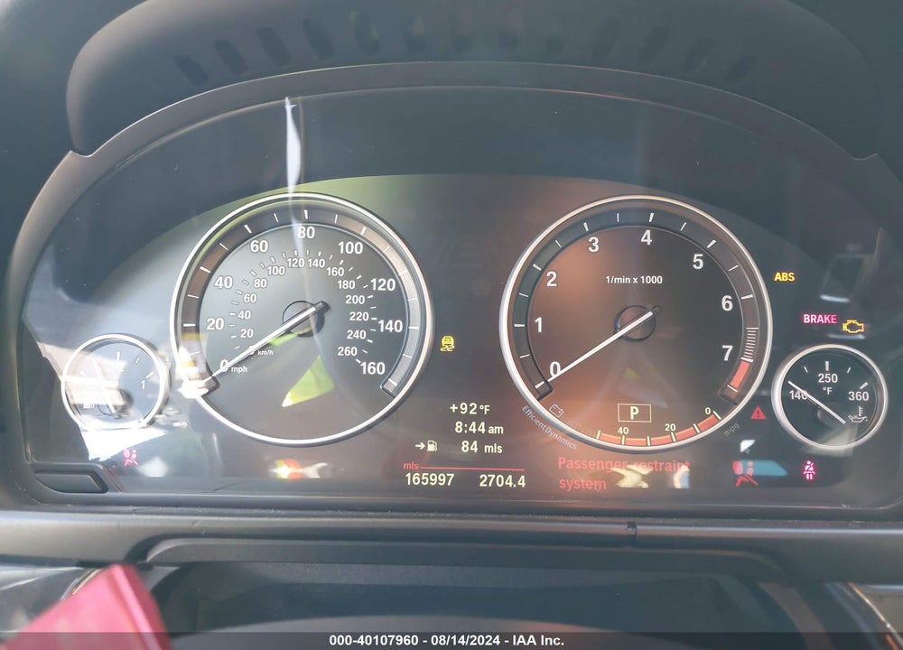 2012 BMW 528I VIN: WBAXG5C59CDW24162