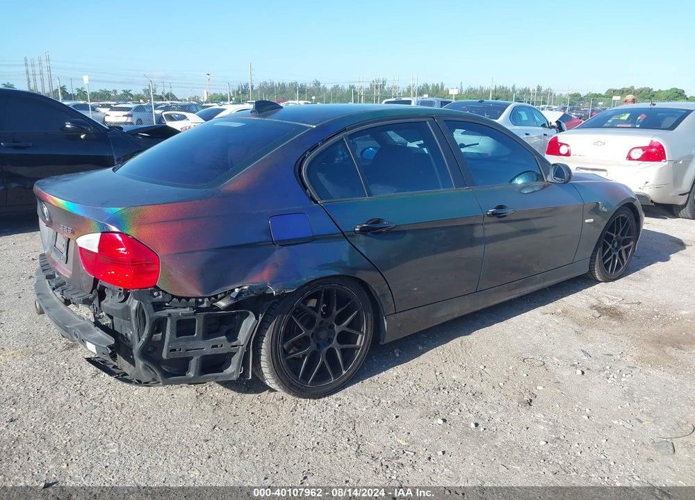 2008 BMW 328I VIN: WBAVA37588NL55385