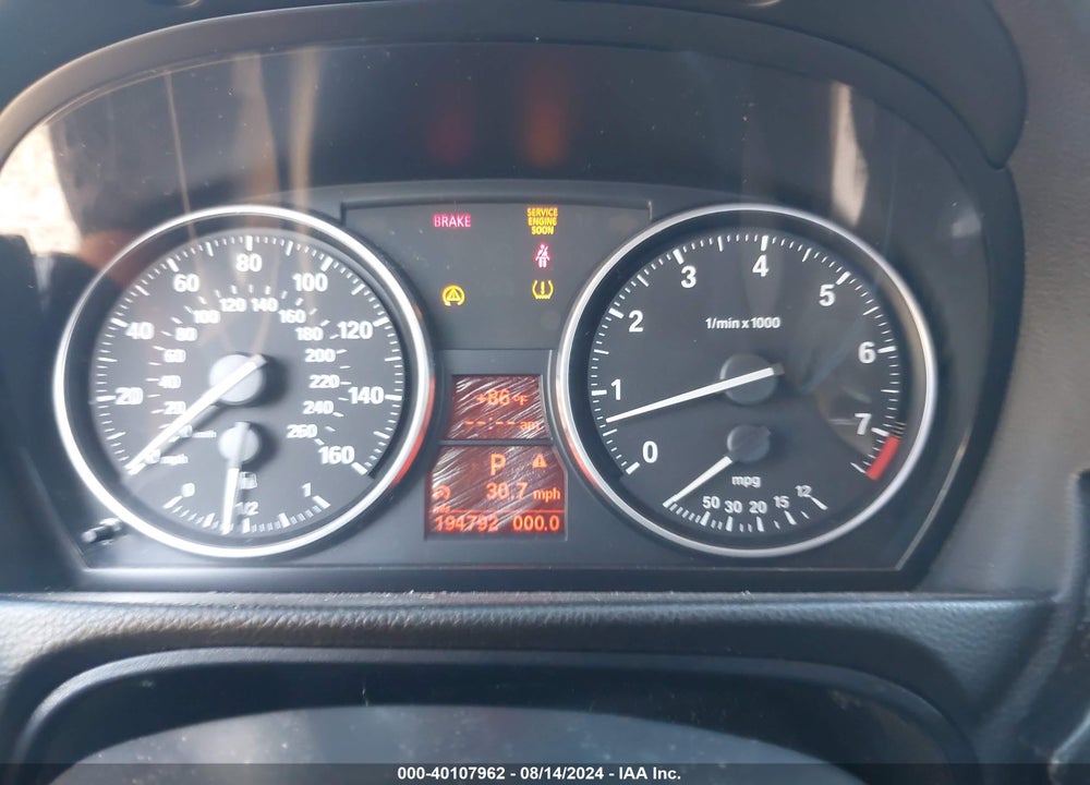 2008 BMW 328I VIN: WBAVA37588NL55385