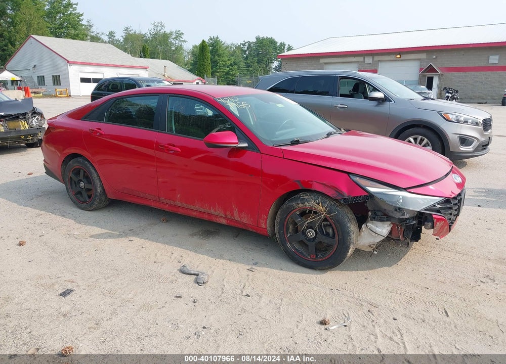2021 HYUNDAI ELANTRA SEL VIN: 5NPLS4AG1MH005095