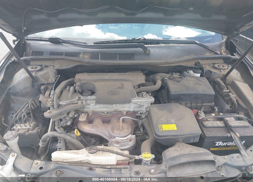 2012 TOYOTA CAMRY SE VIN: 4T1BF1FK4CU052536