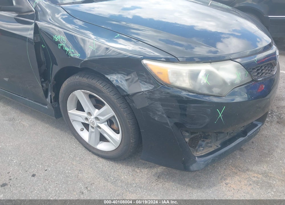 2012 TOYOTA CAMRY SE VIN: 4T1BF1FK4CU052536