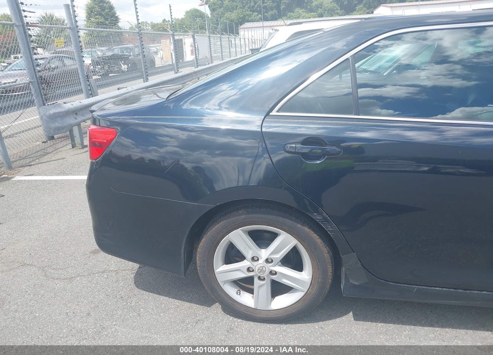 2012 TOYOTA CAMRY SE VIN: 4T1BF1FK4CU052536