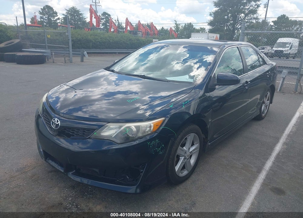 2012 TOYOTA CAMRY SE VIN: 4T1BF1FK4CU052536