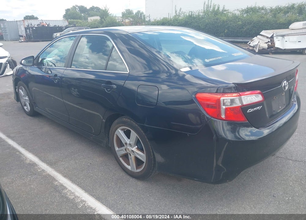 2012 TOYOTA CAMRY SE VIN: 4T1BF1FK4CU052536
