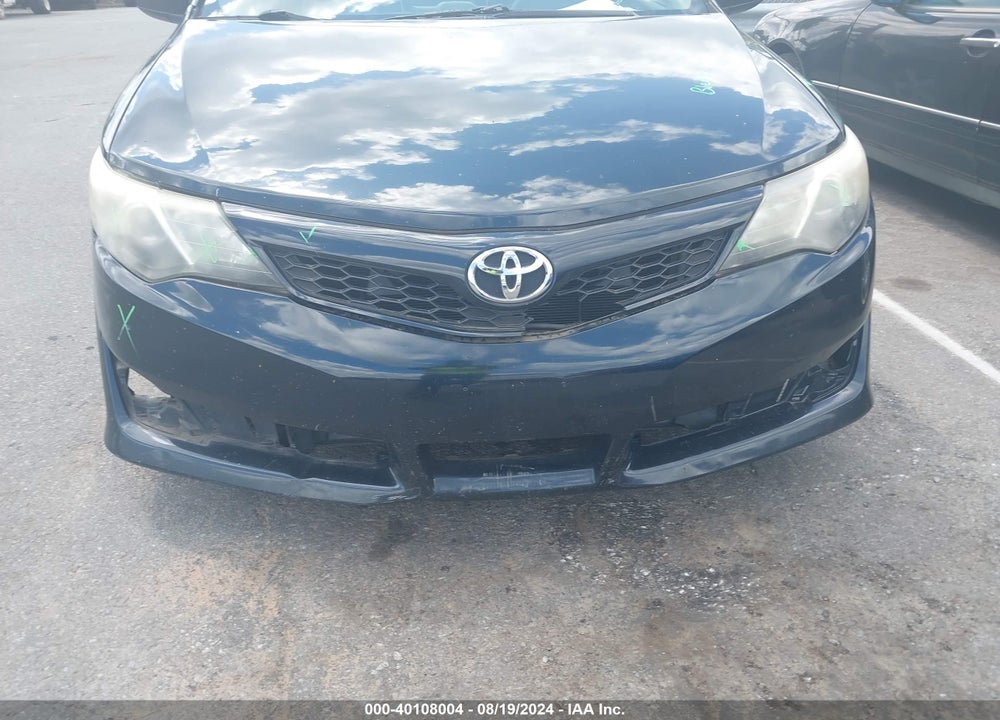 2012 TOYOTA CAMRY SE VIN: 4T1BF1FK4CU052536