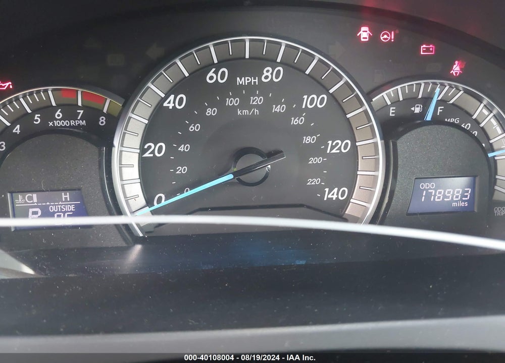 2012 TOYOTA CAMRY SE VIN: 4T1BF1FK4CU052536