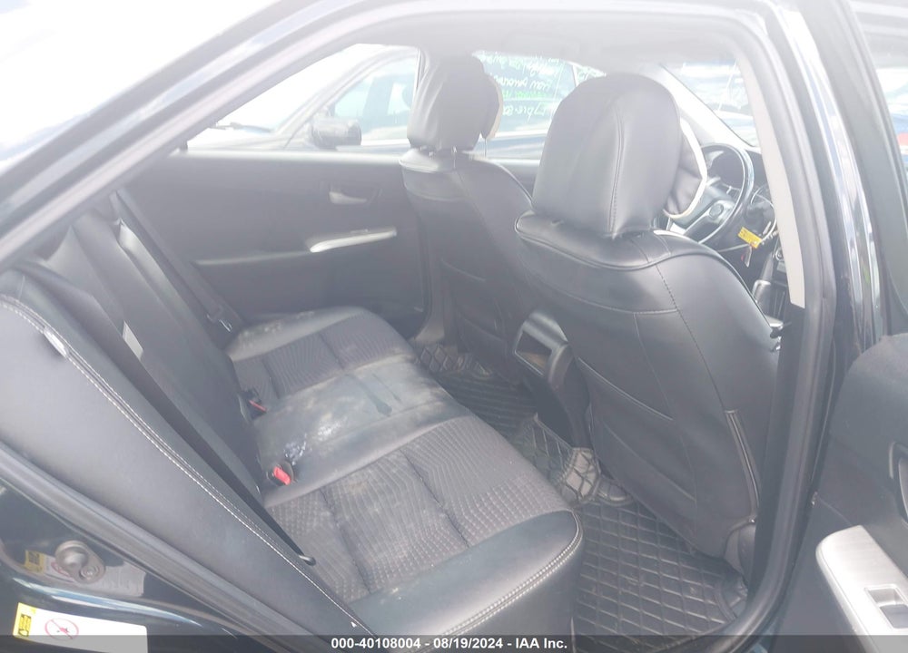2012 TOYOTA CAMRY SE VIN: 4T1BF1FK4CU052536