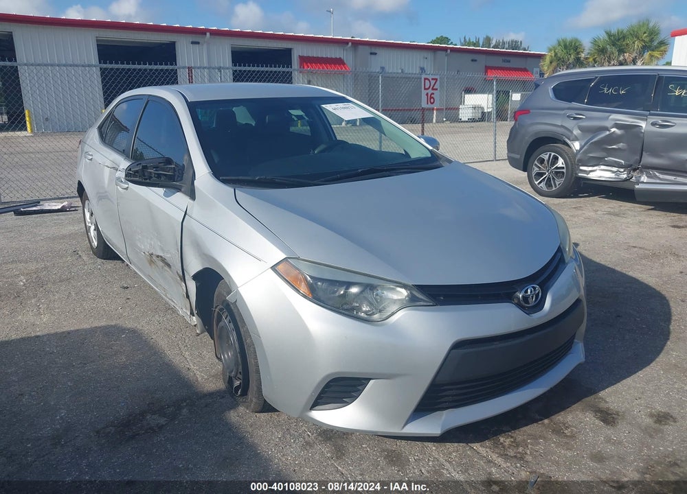 2014 TOYOTA COROLLA L VIN: 2T1BURHE6EC118312