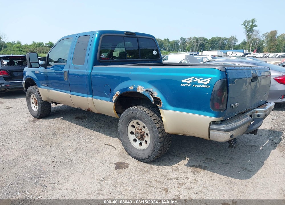 2001 FORD F-250 VIN: 1FTNX21F31EC59375