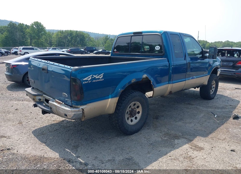 2001 FORD F-250 VIN: 1FTNX21F31EC59375