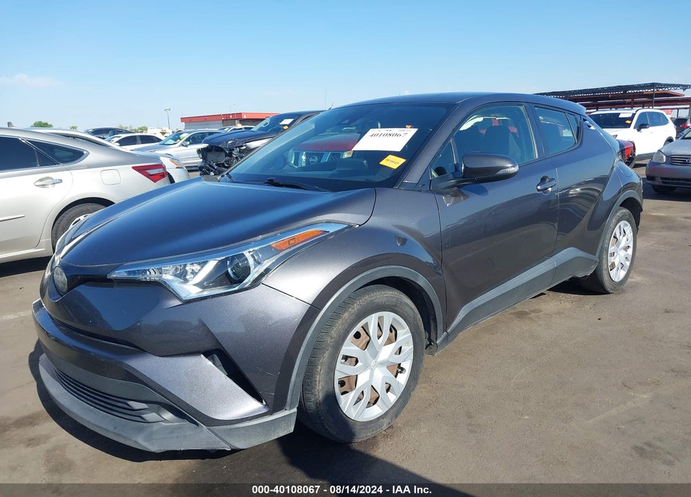 2019 TOYOTA C-HR LE VIN: JTNKHMBX8K1033498