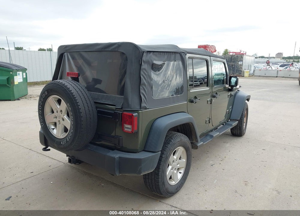 2015 JEEP WRANGLER UNLIMITED SPORT VIN: 1C4BJWDG9FL602600
