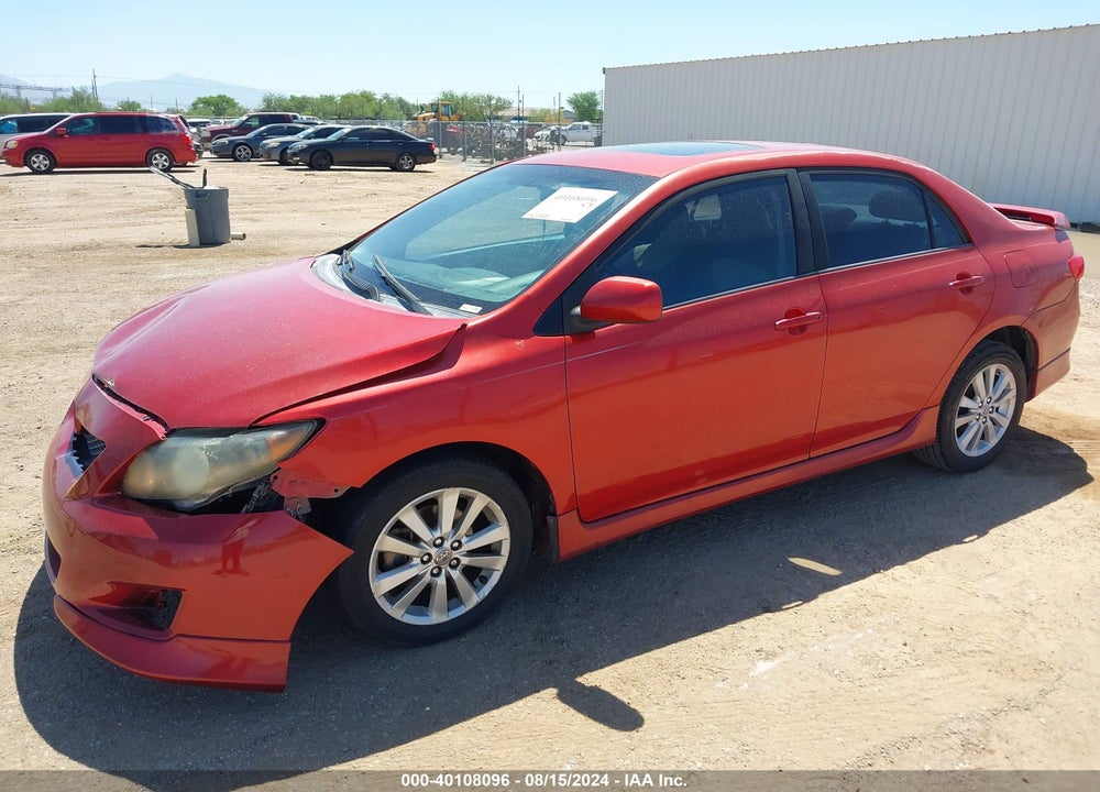 2010 TOYOTA COROLLA S VIN: 1NXBU4EE1AZ291879