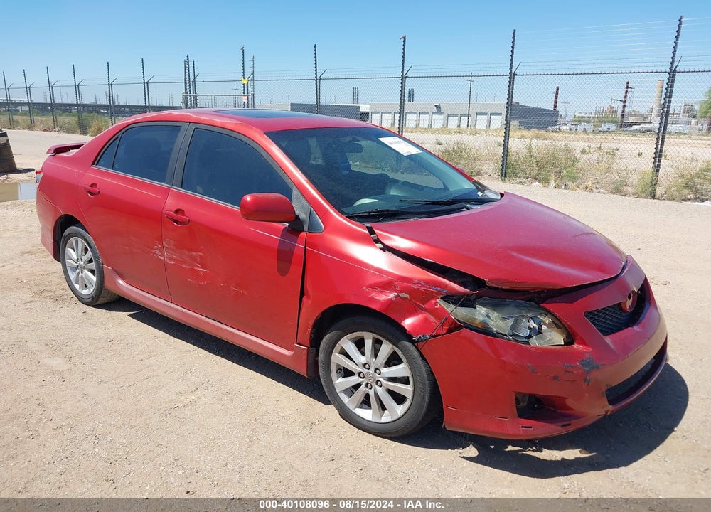2010 TOYOTA COROLLA S VIN: 1NXBU4EE1AZ291879