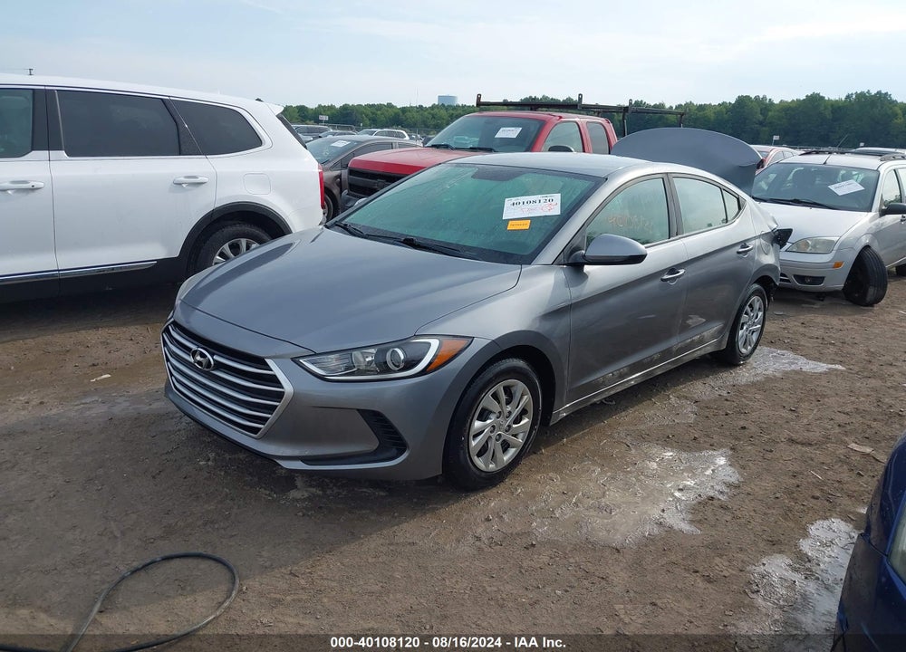 2018 HYUNDAI ELANTRA SE VIN: KMHD74LF6JU452836