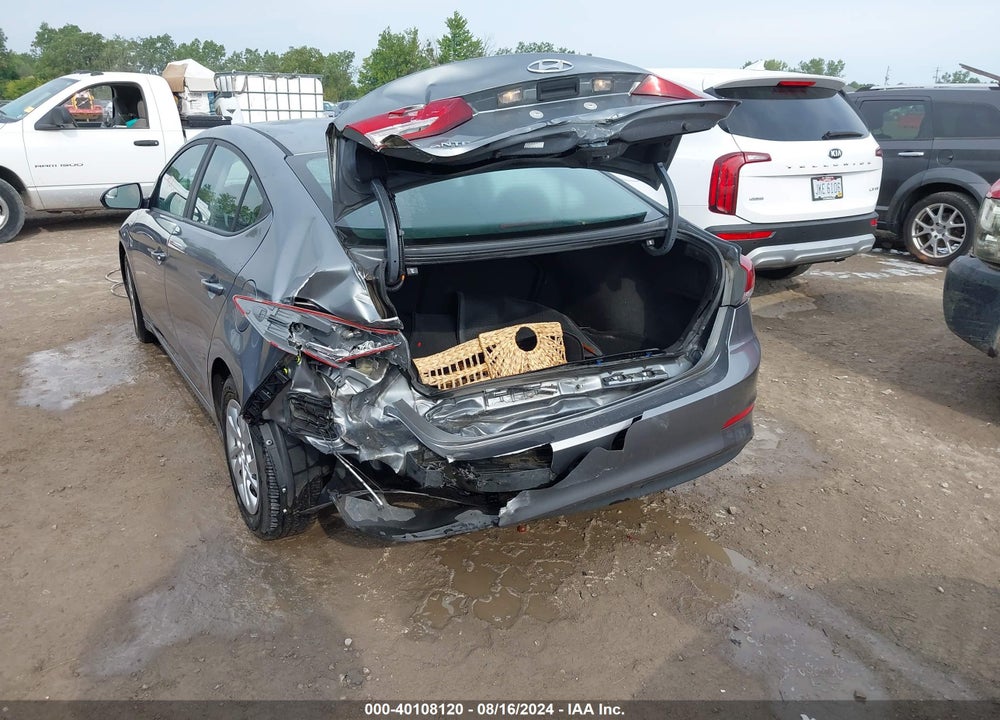 2018 HYUNDAI ELANTRA SE VIN: KMHD74LF6JU452836