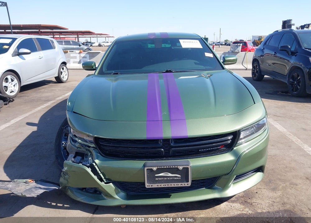2018 DODGE CHARGER SXT RWD VIN: 2C3CDXBG6JH312068