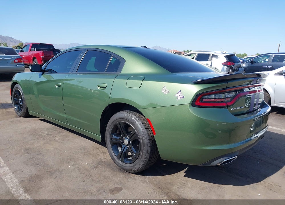 2018 DODGE CHARGER SXT RWD VIN: 2C3CDXBG6JH312068