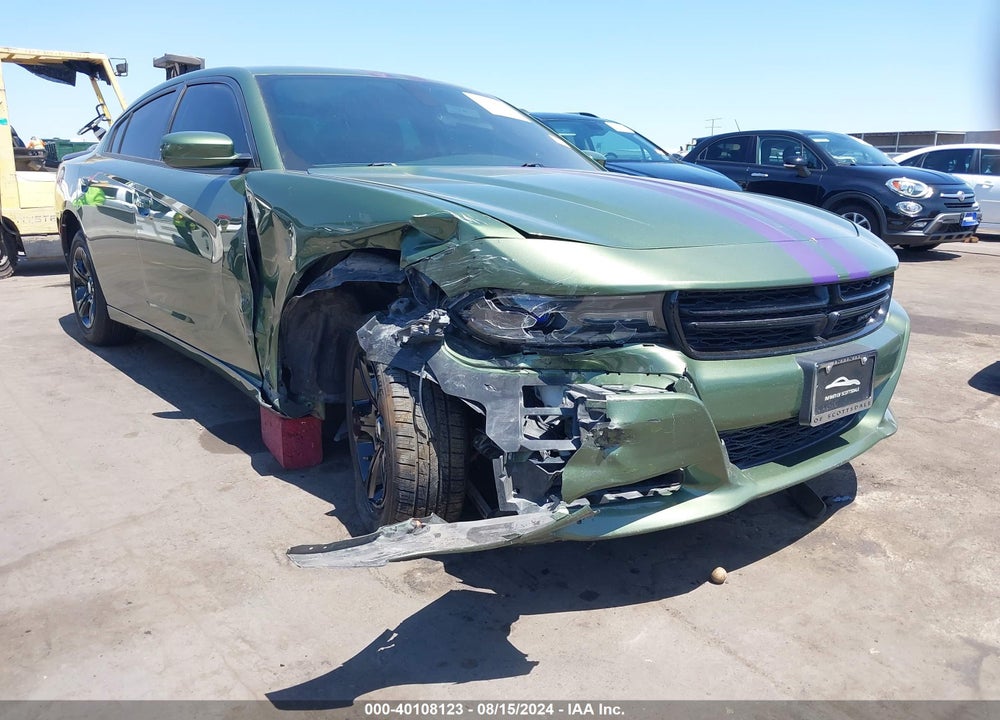 2018 DODGE CHARGER SXT RWD VIN: 2C3CDXBG6JH312068
