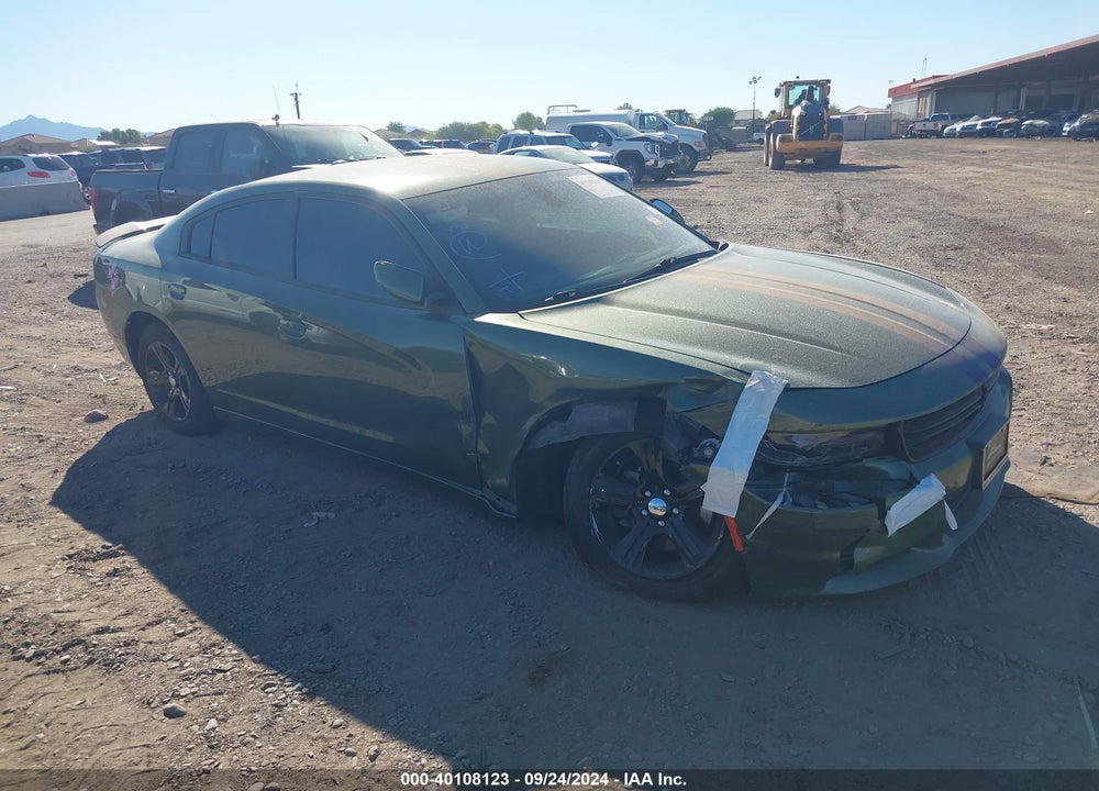 2018 DODGE CHARGER SXT RWD VIN: 2C3CDXBG6JH312068