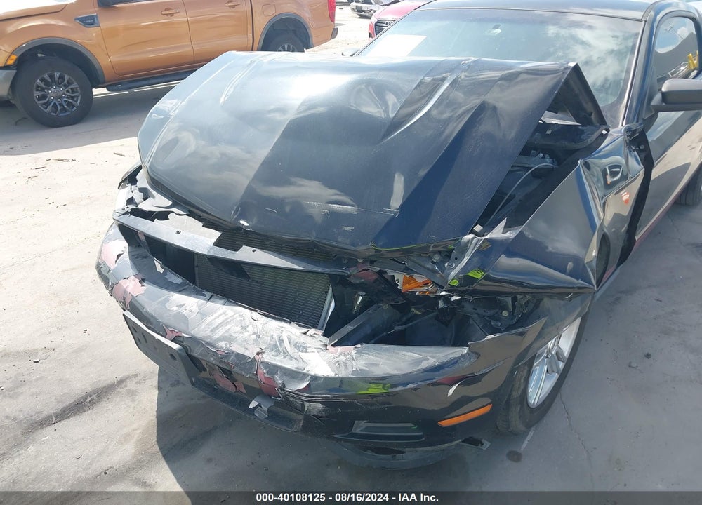 2012 FORD MUSTANG V6 VIN: 1ZVBP8AMXC5275450