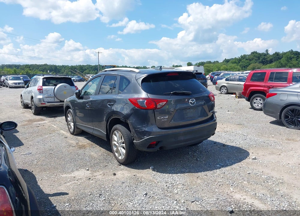 2014 MAZDA CX-5 GRAND TOURING VIN: JM3KE4DY7E0361242