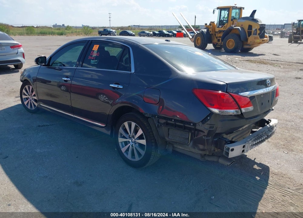 2012 TOYOTA AVALON LIMITED VIN: 4T1BK3DB9CU455003