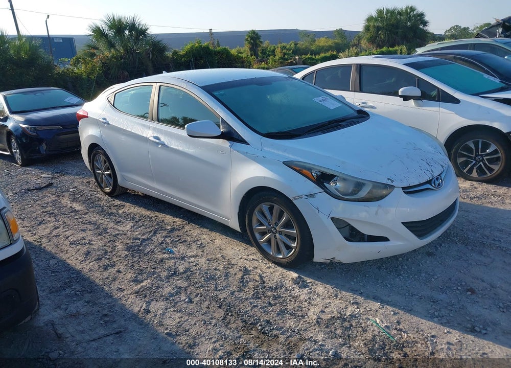 2015 HYUNDAI ELANTRA SE VIN: 5NPDH4AE6FH571712