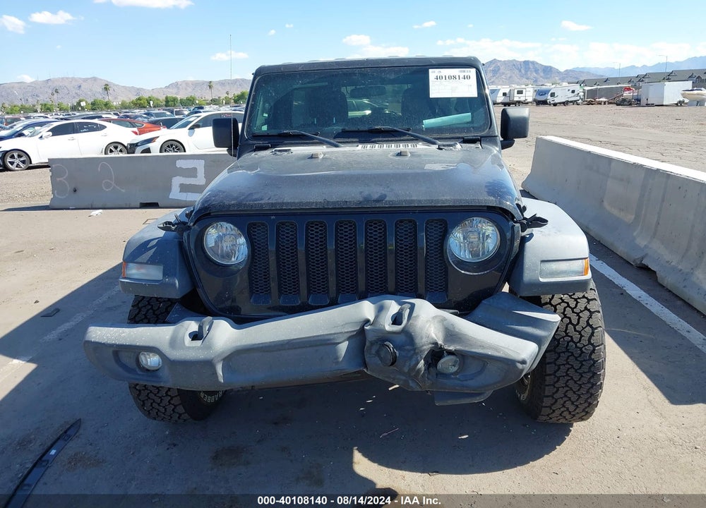 2020 JEEP WRANGLER UNLIMITED SPORT S 4X4 VIN: 1C4HJXDN2LW166262