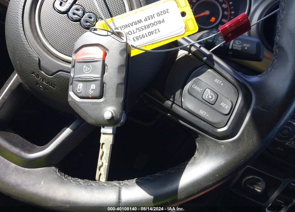 2020 JEEP WRANGLER UNLIMITED SPORT S 4X4 VIN: 1C4HJXDN2LW166262