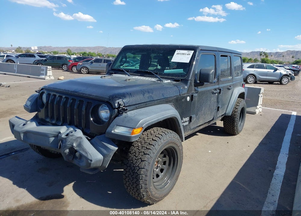 2020 JEEP WRANGLER UNLIMITED SPORT S 4X4 VIN: 1C4HJXDN2LW166262