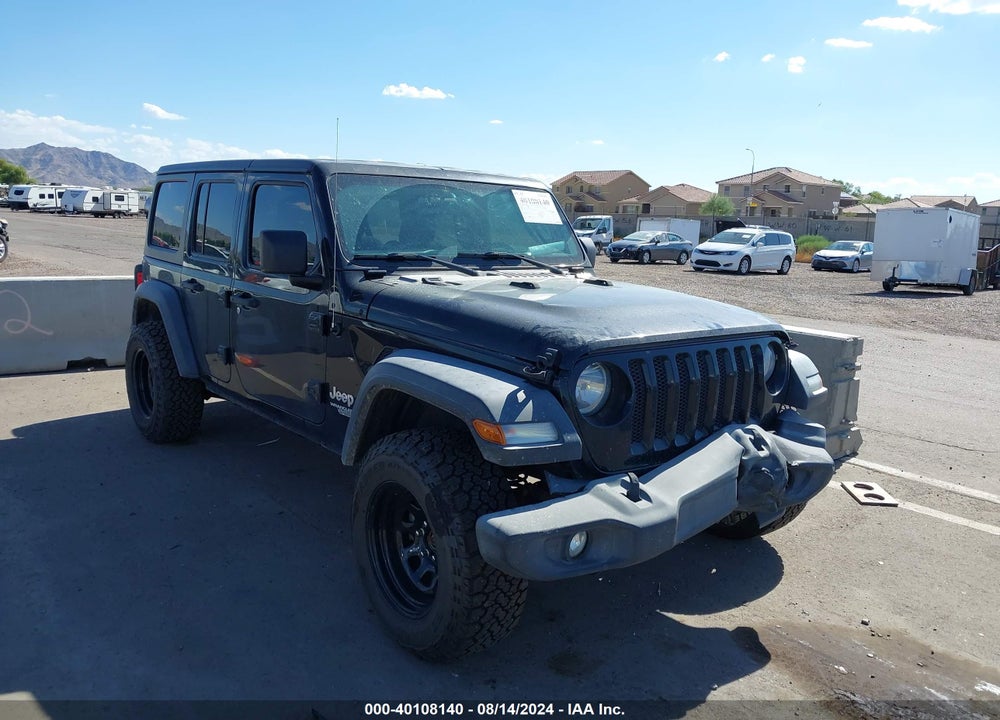 2020 JEEP WRANGLER UNLIMITED SPORT S 4X4 VIN: 1C4HJXDN2LW166262