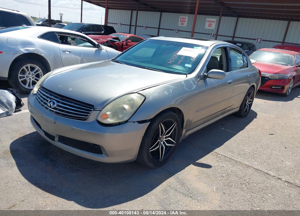 2006 INFINITI G35 VIN: JNKCV51E86M519836