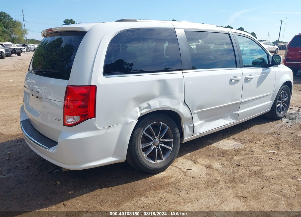 2017 DODGE GRAND CARAVAN SXT VIN: 2C4RDGCGXHR640084