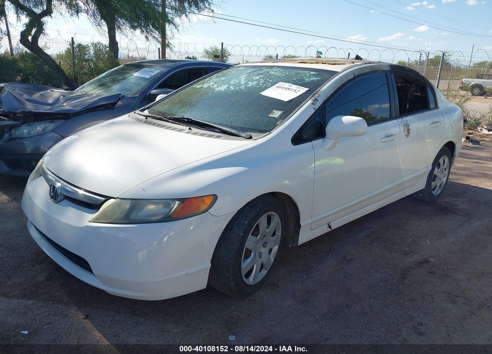 2008 HONDA CIVIC SDN LX VIN: 1HGFA16538L111346