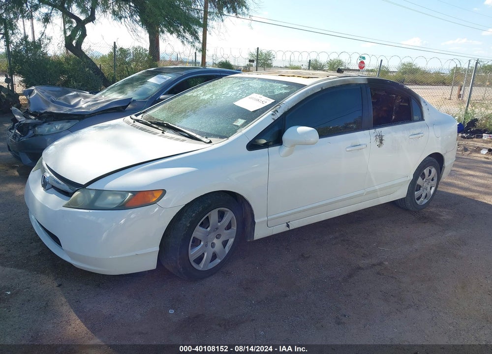 2008 HONDA CIVIC SDN LX VIN: 1HGFA16538L111346
