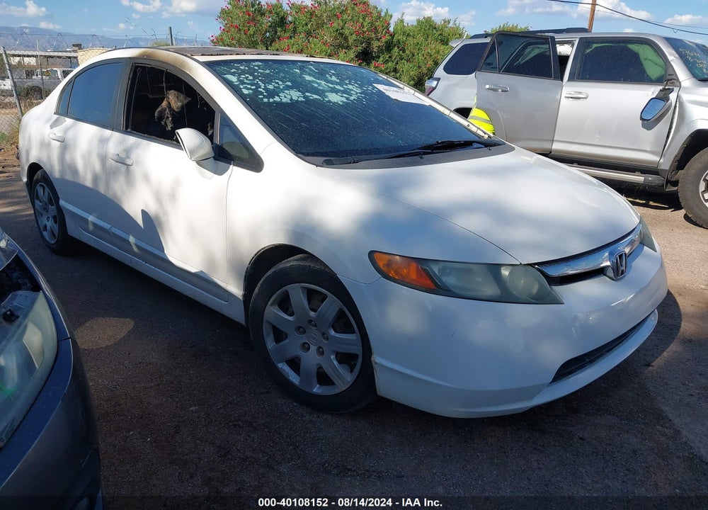 2008 HONDA CIVIC SDN LX VIN: 1HGFA16538L111346